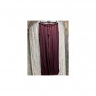 Wide satin pant vinrød thumbnail