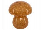 Sopp glass amber dots 5 LED 13,5x15,5cm Batteri  thumbnail