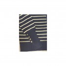V genser stripe blå /hvit thumbnail