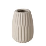 Vase beige H12 Ø 10cm