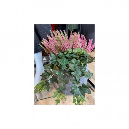 Naxor - Blomsterurne Grå 27x27x25cm Sement