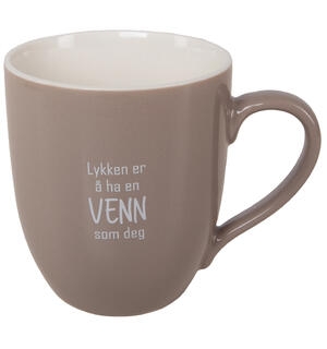 Lykken er å ha en venn som deg