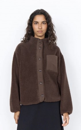 Onyx 15 fleece jakke brun