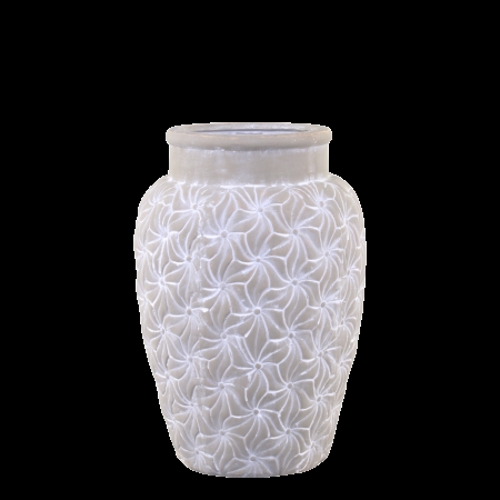 Vase grå H32cm